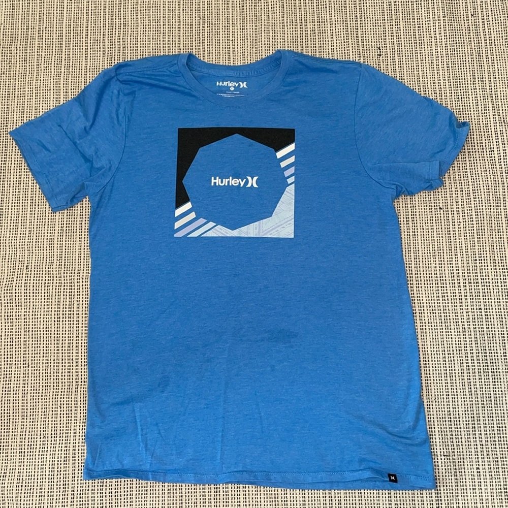 Preowned Hurley blue t shirt